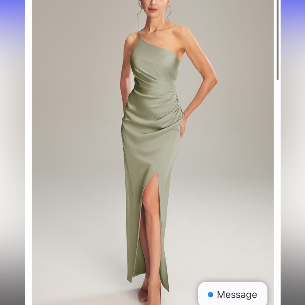 AW Bridal Regina dress in Fennel Seed